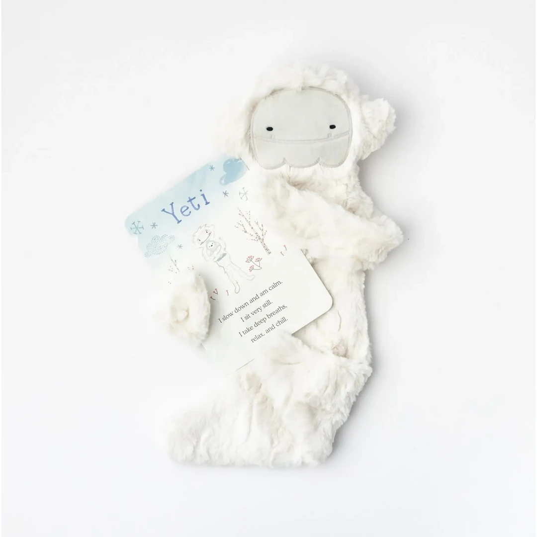 Slumberkins Alpine Yeti Snuggler - Mindfulness Collection 7 Slumberkins Alpine Yeti Snuggler - Mindfulness Collection