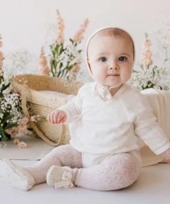 Jamie Kay Pillow Scallop Weave Tights Footwear