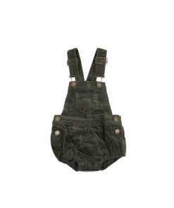 Jamie Kay Deep Pine Eli Cord Overalls