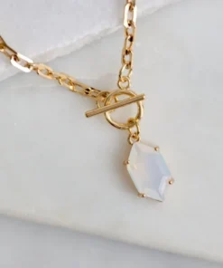 Mesa Blue Opalite Toggle Necklace