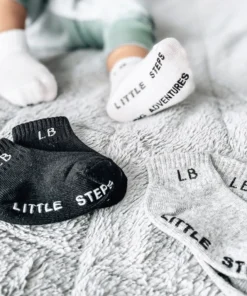 Little Bipsy Black 3 Pack Socks Footwear