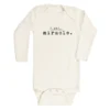Tenth + Pine Bodysuits Little Miracle Natural Organic Long Sleeve Onesie 1 Tenth + Pine Bodysuits Little Miracle Natural Organic Long Sleeve Onesie