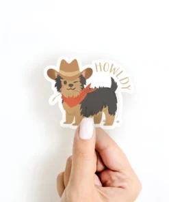 Onderkast Howldy Sticker