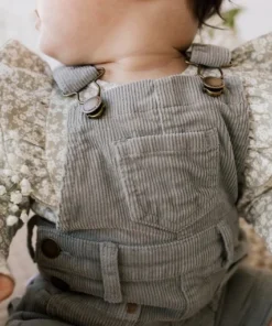 Jamie Kay Overalls + Rompers Dusted Olive Chase Cord Overalls