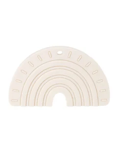 Pretty Please Teethers Wheat Rainbow + Rays Teether Toy