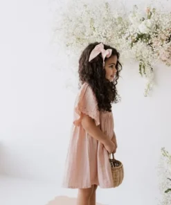 Jamie Kay Peach Whip Organic Cotton Muslin Chloe Dress Dresses