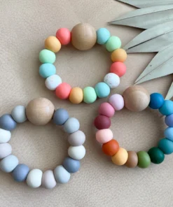 Bannor Toys Riverbed Silicone Bubble Teether