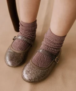 Jamie Kay Footwear Dustywood Cable Weave Ankle Socks