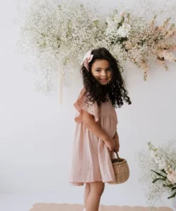 Jamie Kay Peach Whip Organic Cotton Muslin Chloe Dress Dresses