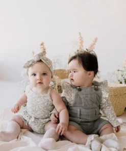 Jamie Kay Overalls + Rompers Dusted Olive Chase Cord Overalls