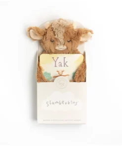 Slumberkins Books + Puzzles Yak Ginger Snuggler - Self Acceptance Collection