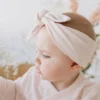 Jamie Kay Preemie + Newborn Rose Quartz Organic Pointelle Headband