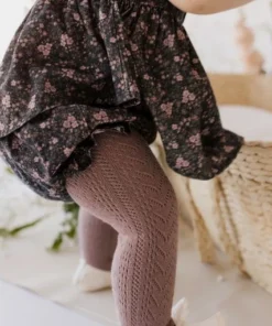 Jamie Kay Dustywood Cable Weave Tights