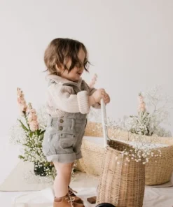 Jamie Kay Overalls + Rompers Dusted Olive Chase Cord Overalls
