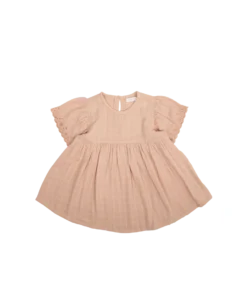 Jamie Kay Peach Whip Organic Cotton Muslin Chloe Dress Dresses