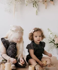 Jamie Kay Deep Pine Eli Cord Overalls