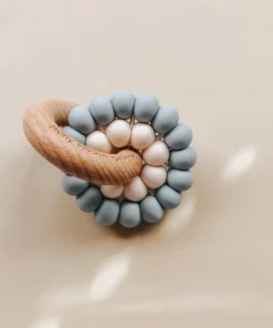 Pretty Please Teethers Ether Reed Teething Ring Rattle Toy