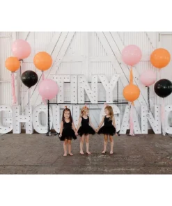 I Love Plum Dresses Black Tank Tutu Dress