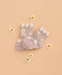 Olivia J Footwear Daisy Lavender Socks