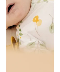 Joss + J Preemie + Newborn Ellis Bamboo Knotted Gown The Garcia Diaries Collection