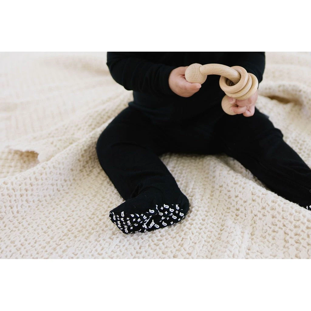 Joss + J Black Zip Bamboo Sleeper Sleepers 6 Joss + J Black Zip Bamboo Sleeper Sleepers