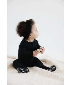 Joss + J Black Bamboo Headband Headwear