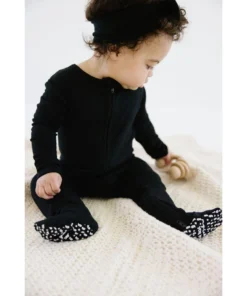 Joss + J Black Zip Bamboo Sleeper Sleepers