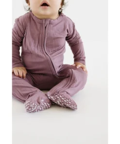 Joss + J Lilac Bamboo Zip Sleeper Sleepers 9 Joss + J Lilac Bamboo Zip Sleeper Sleepers