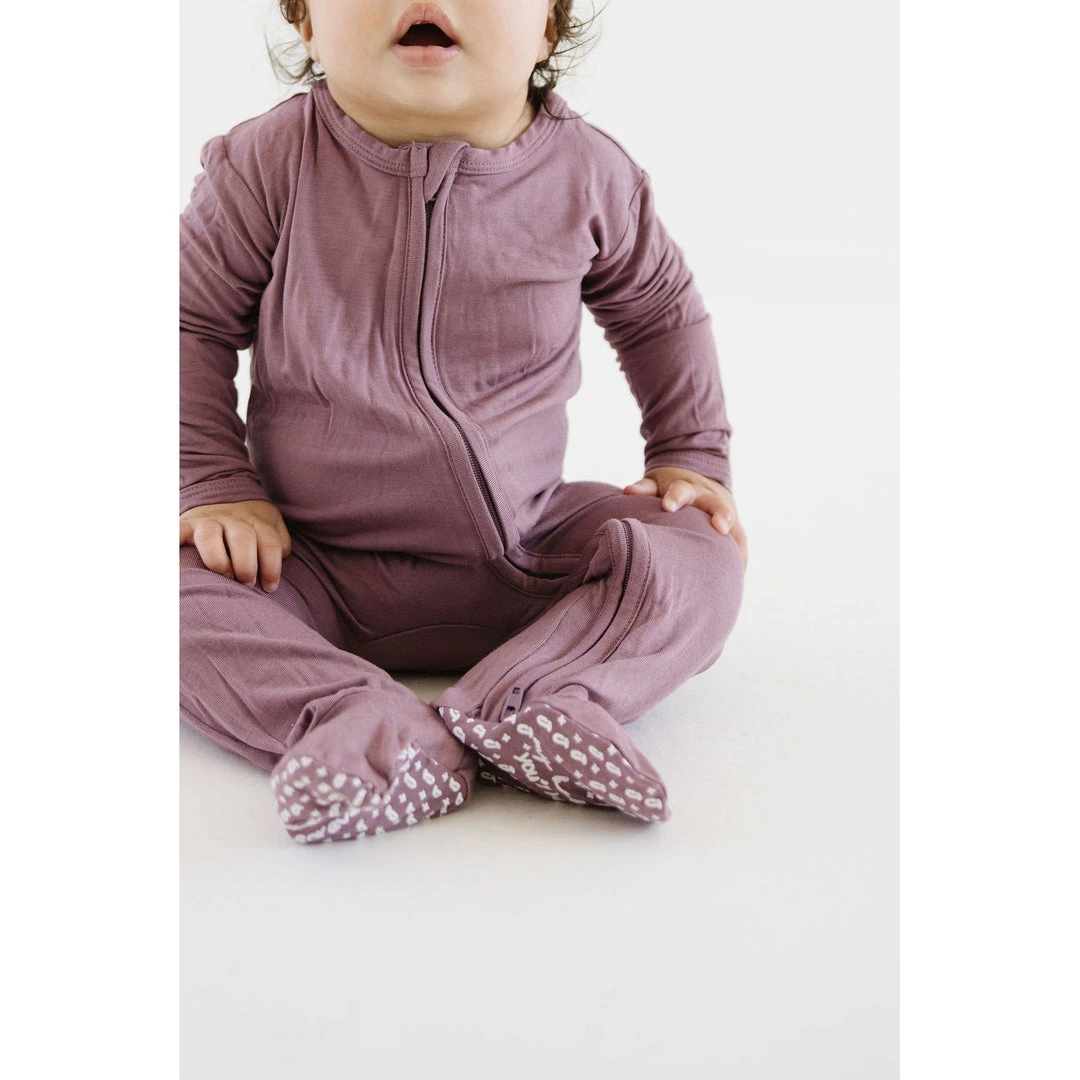 Joss + J Lilac Bamboo Zip Sleeper Sleepers 5 Joss + J Lilac Bamboo Zip Sleeper Sleepers