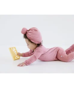 Joss + J Dusty Rose Bamboo Zip Sleeper Sleepers