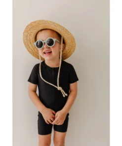 Joss + J Midnight Black Rash Guard Wet Suit 12 Joss + J Midnight Black Rash Guard Wet Suit