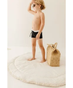 Joss + J Midnight Black Euro Shorts Swim Trunks