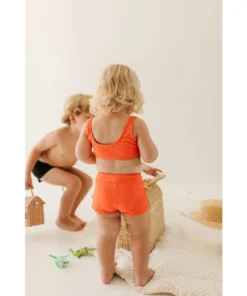 Joss + J Salty Orange Swim Shorts