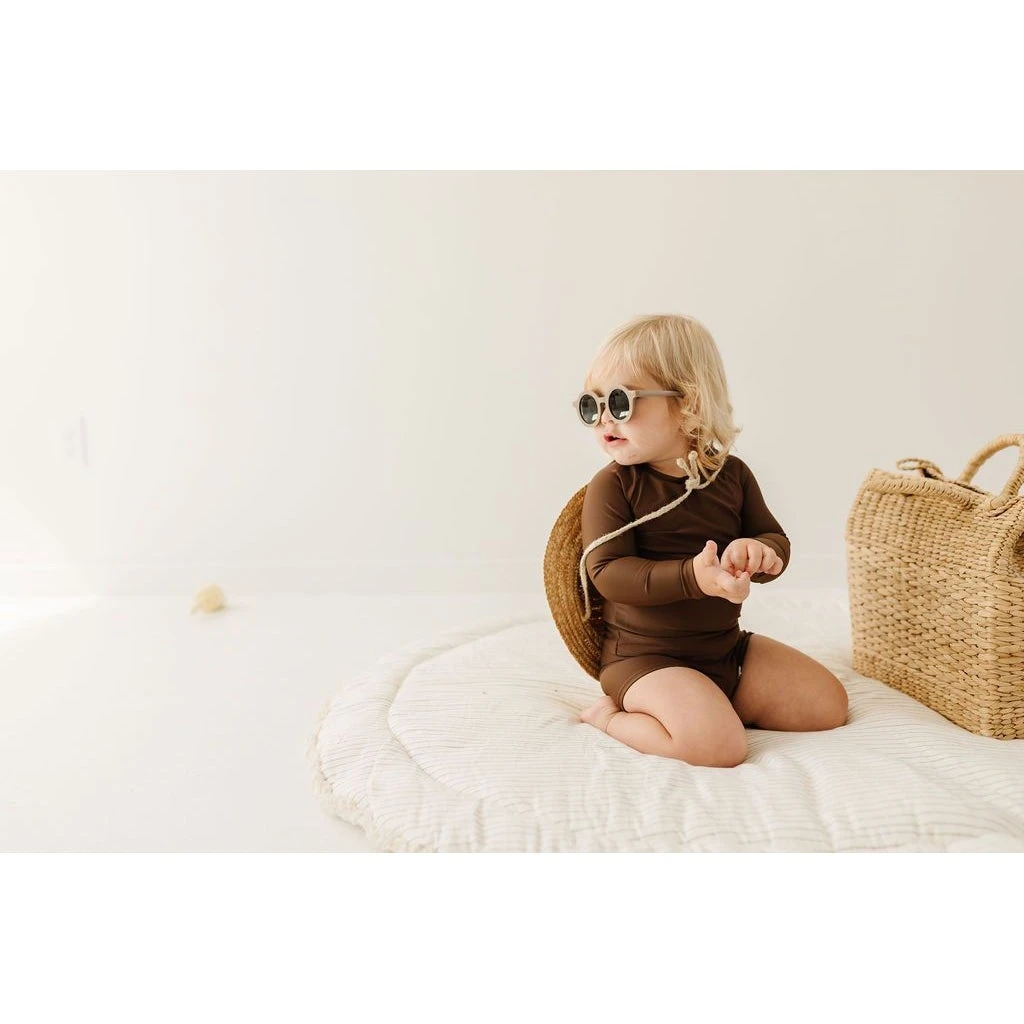 Joss + J Coco Brown Board Shorts Swim Suit 4 Joss + J Coco Brown Board Shorts Swim Suit