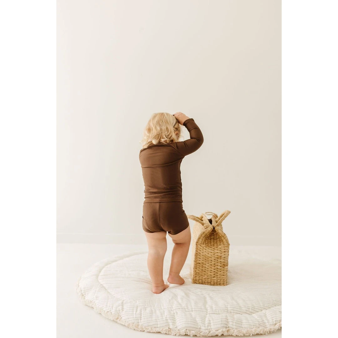 Joss + J Coco Brown Board Shorts Swim Suit 7 Joss + J Coco Brown Board Shorts Swim Suit