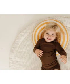 Joss + J Coco Brown Long Sleeve Swim Suit