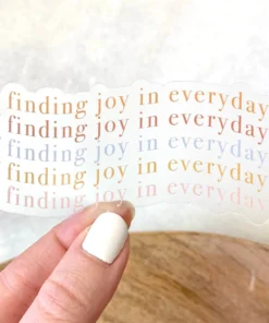 Elyse Breanne Designs There Is So Much Joy Ahead Sticker
