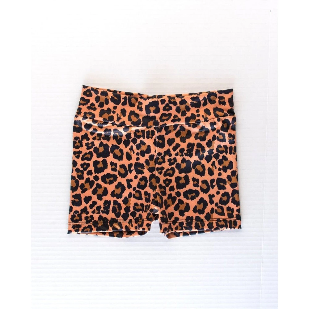 Bailey's Blossoms Bottoms Leopard Biker Shorts 3 Bailey's Blossoms Bottoms Leopard Biker Shorts