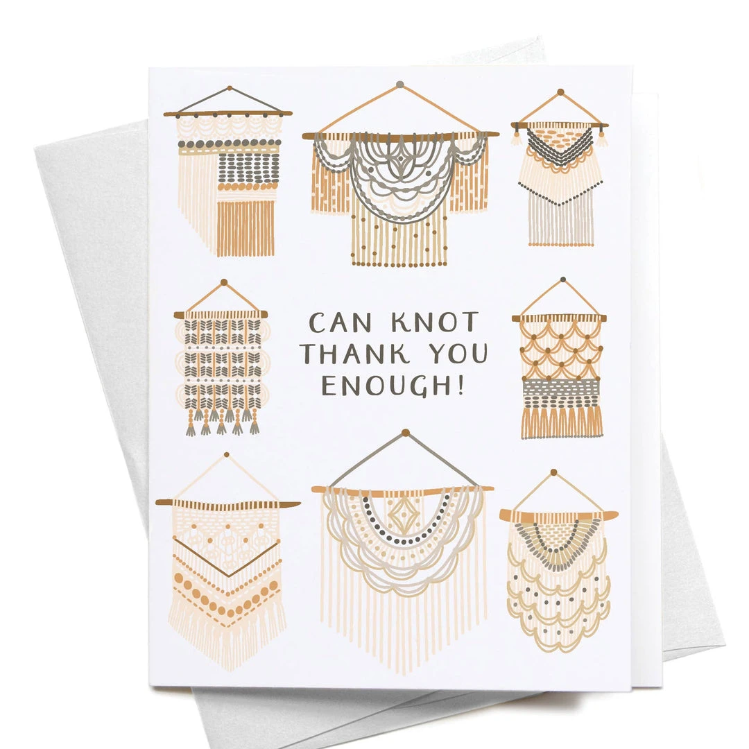 Onderkast Can Knot Thank You Enough Greeting Card Party Time 3 Onderkast Can Knot Thank You Enough Greeting Card Party Time