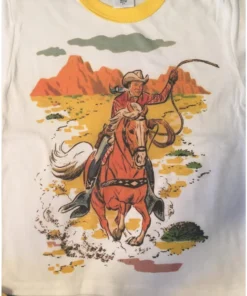 Gina Tees Lasso Cowboy Tee Tops