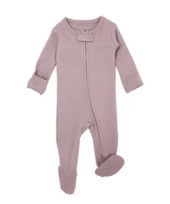 Loved Baby Lavender Organic Cotton Zip Sleeper Sleepers