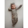 Three Little Tots Leopard Knotted Gown