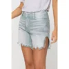 J+j Grey Green Women's Boyfriend Shorts