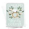 Onderkast Congrats To The Most Lovely Couple Greeting Card 2 Onderkast Congrats To The Most Lovely Couple Greeting Card
