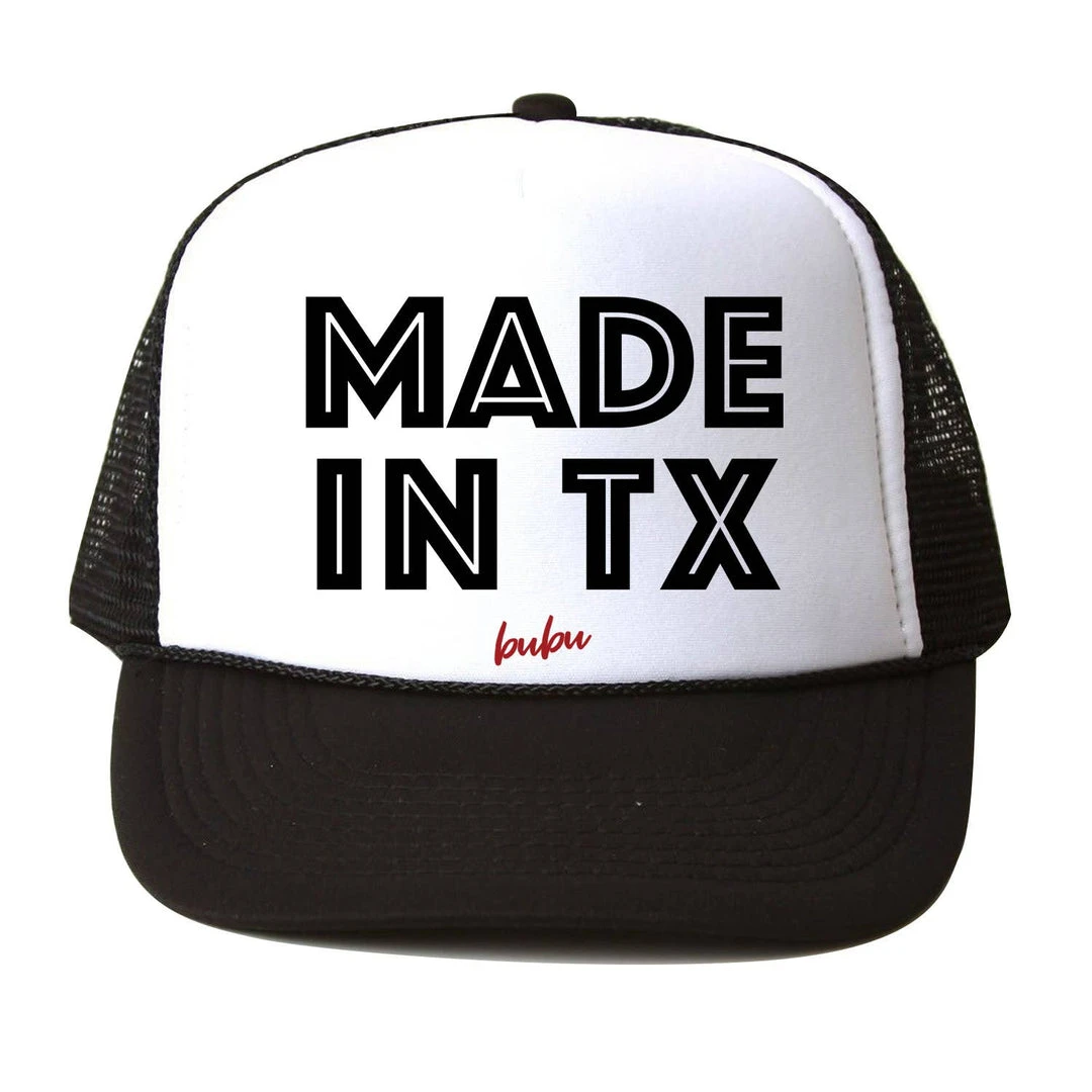 Bubu Headwear Made In Texas Trucker Hat 3 Bubu Headwear Made In Texas Trucker Hat