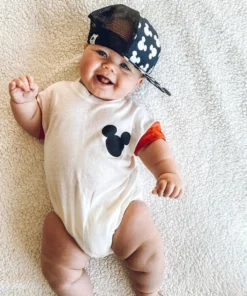 George Hats Mickey Mouse Onesie