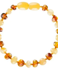 Powell's Owl Amber Baroque Milk + Cognac Bracelet Jewelry