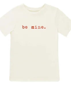 Tenth + Pine Be Mine Red + Natural Organic Tee Tops