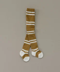 Olivia J Sylvie Burnt Mustard Tights Footwear