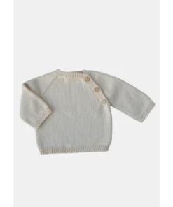 Eli + Nev Knits Cream Knit Sweater